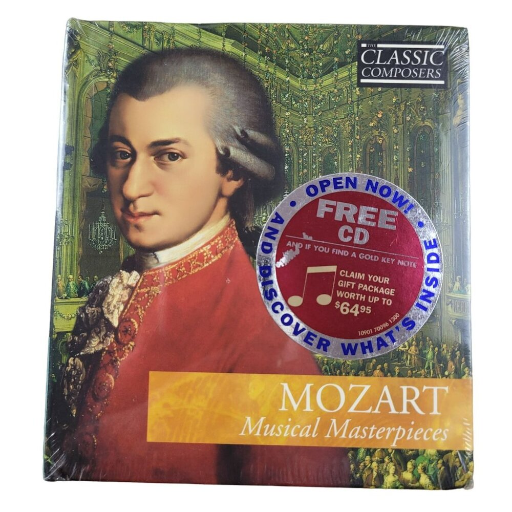 Mozart-Musical Masterpieces Classical Music CD Compilation 37119cd